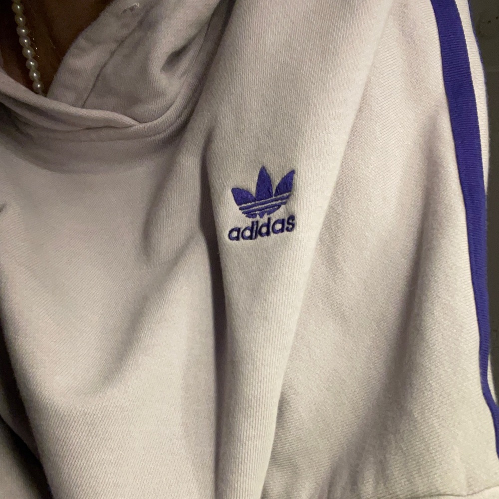 Lavender logo hoodie